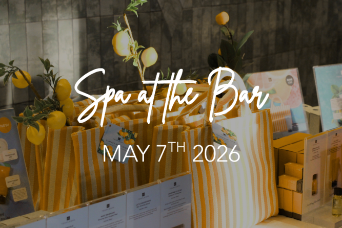 Spa at the Bar May 7th